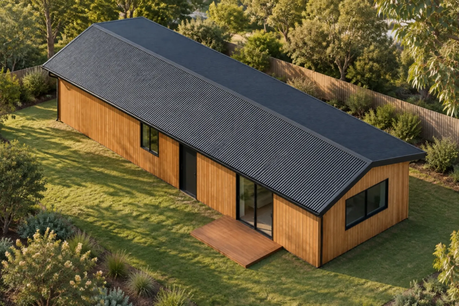 The Beryl granny flat — Timber facade treatment