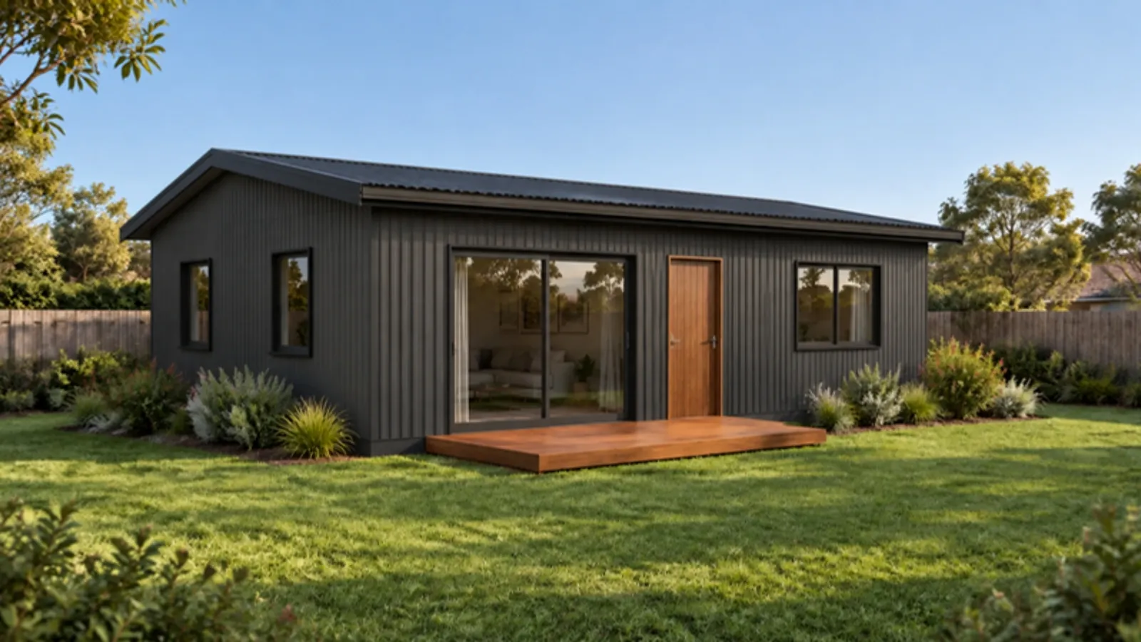 The Gabby granny flat — Monument facade treatment
