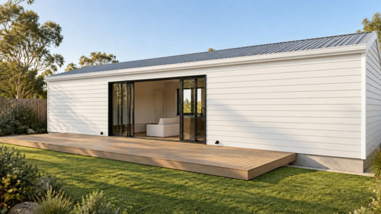 The Ginny granny flat — Hamptons facade treatment