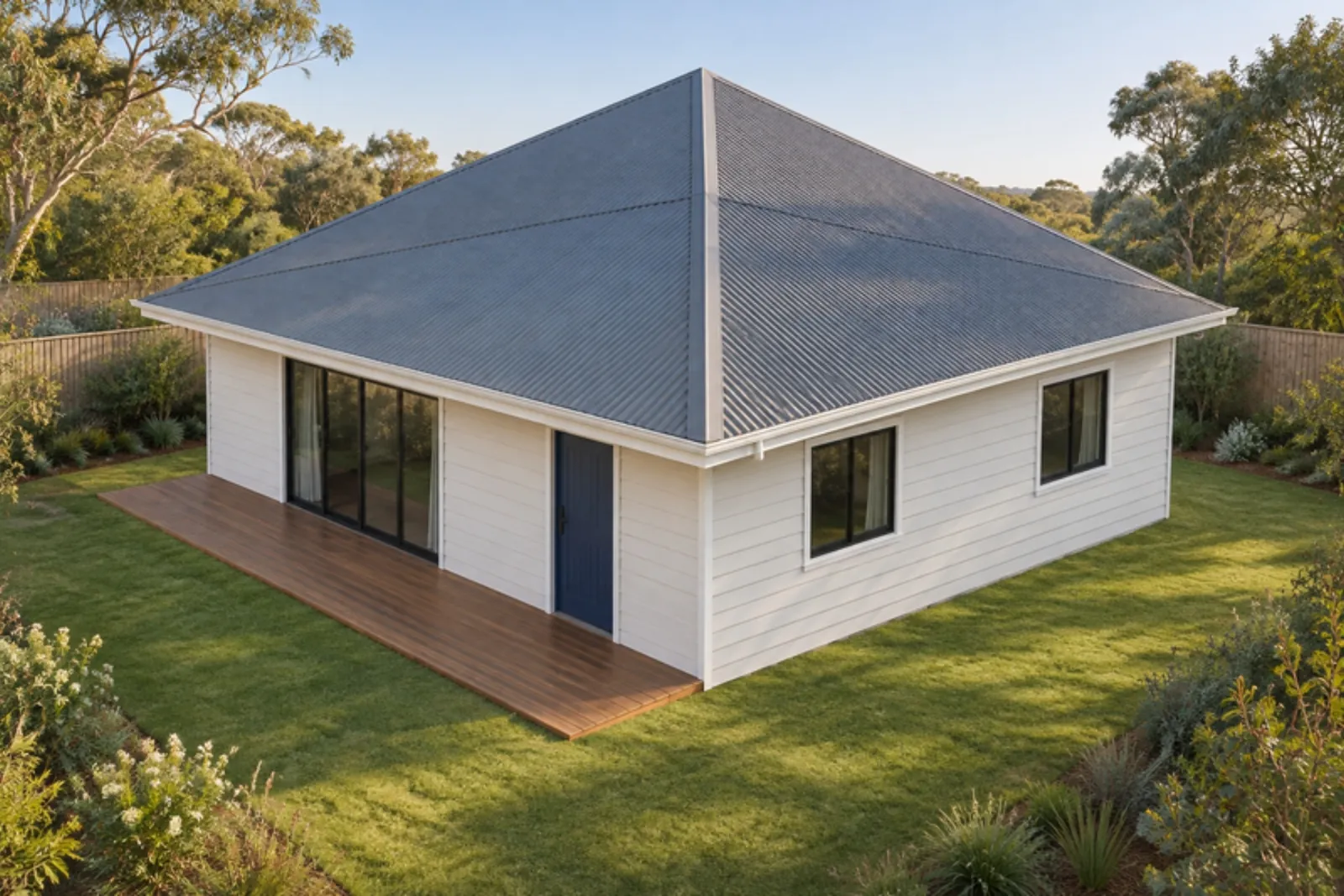 The Gladys granny flat — Hamptons facade treatment