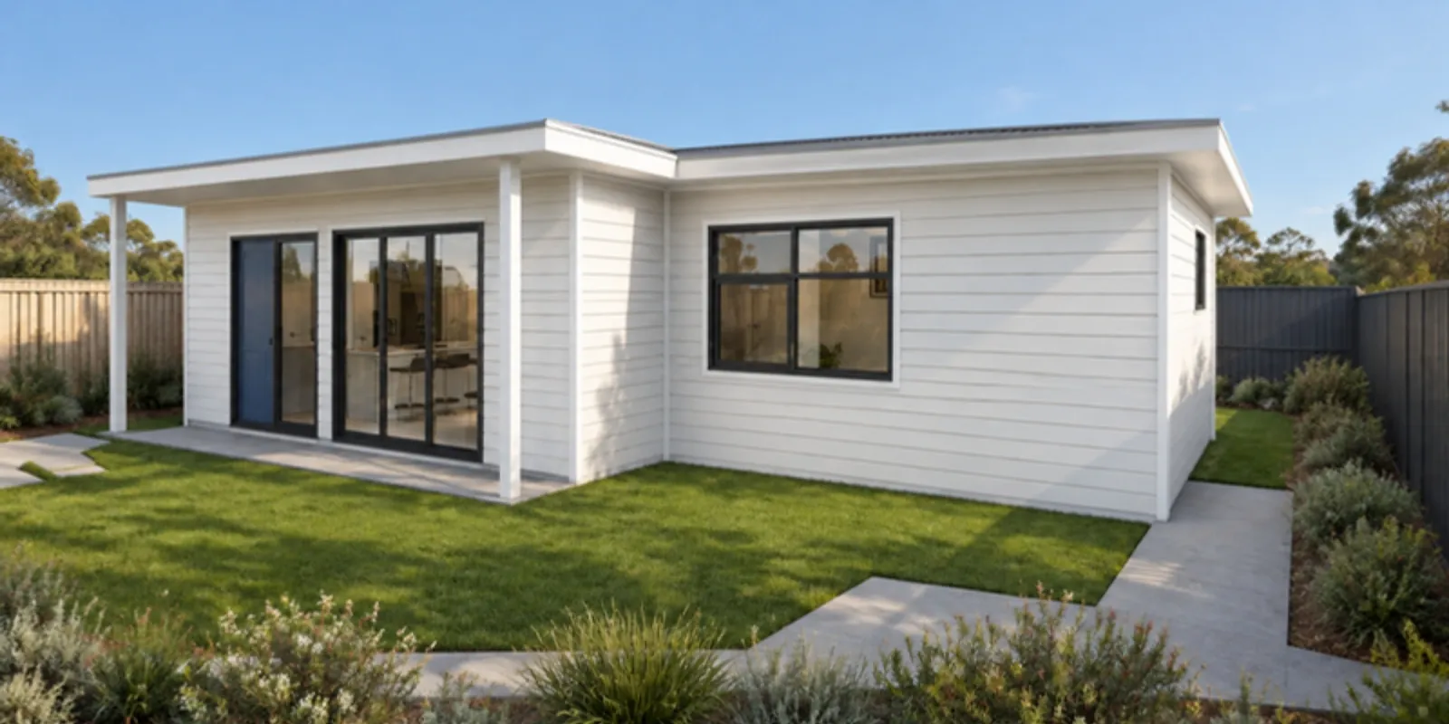 The Joyce granny flat — Hamptons facade treatment
