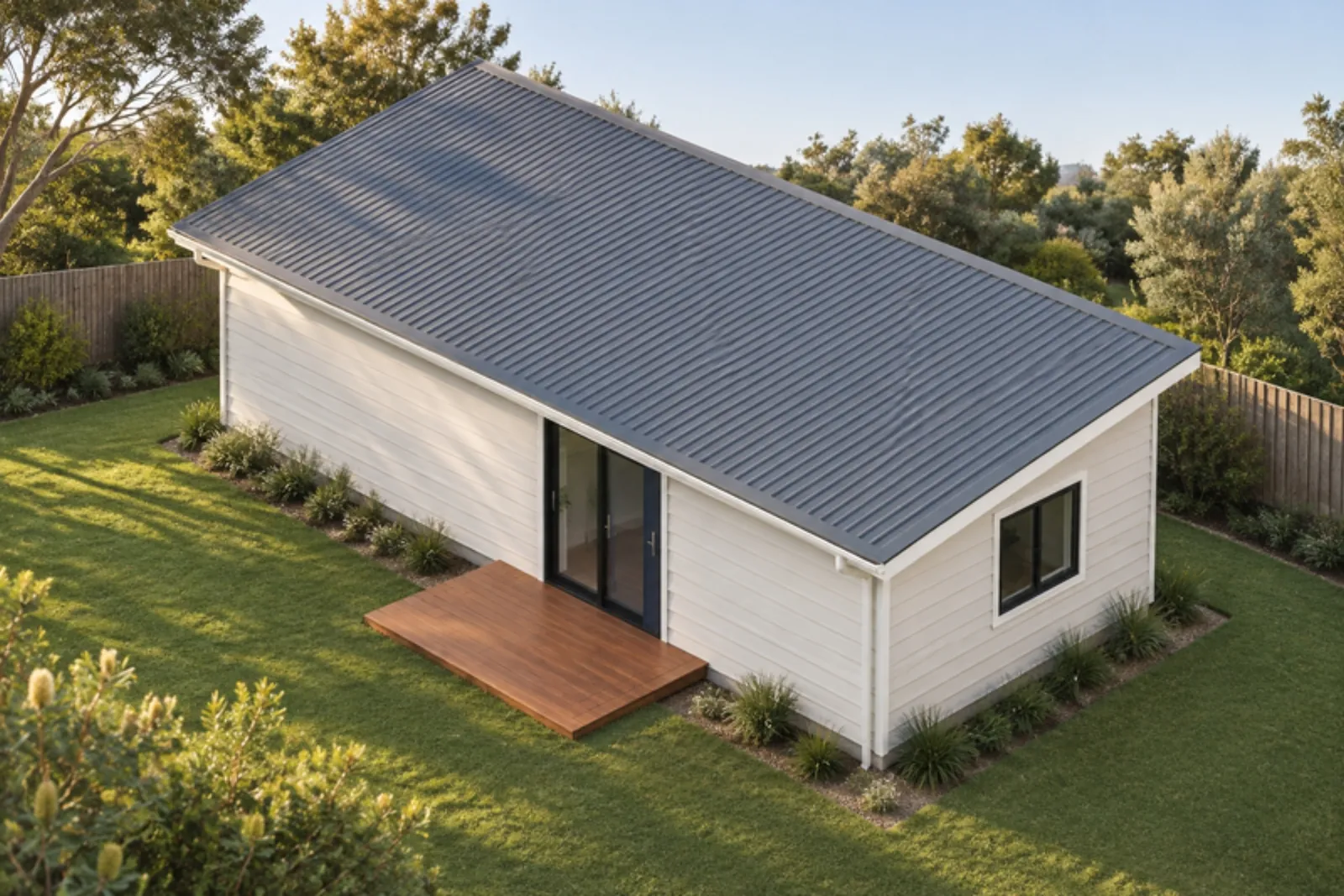 The Mavis granny flat — Hamptons facade treatment