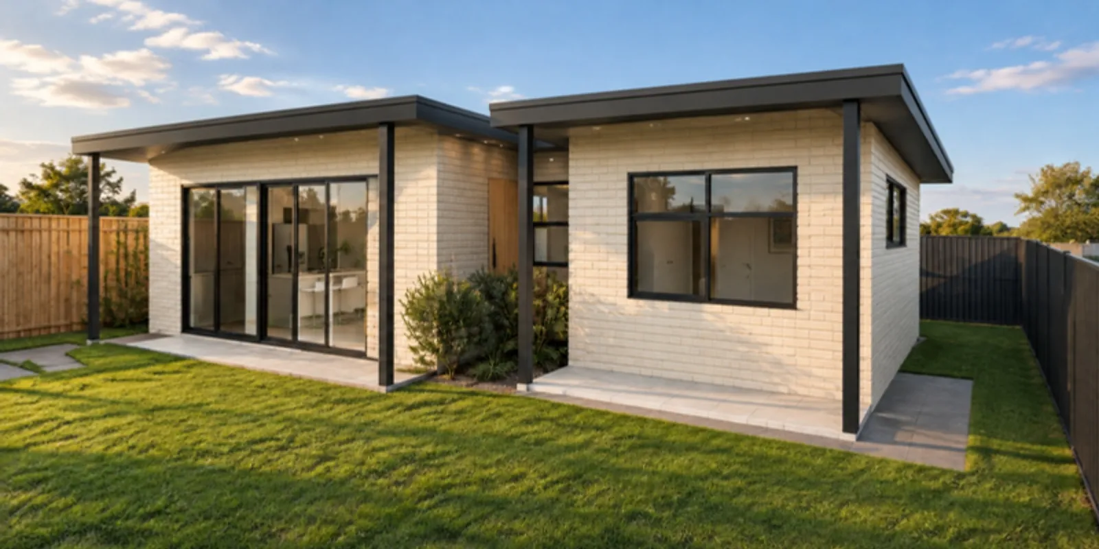 The Vera granny flat — Brick facade treatment