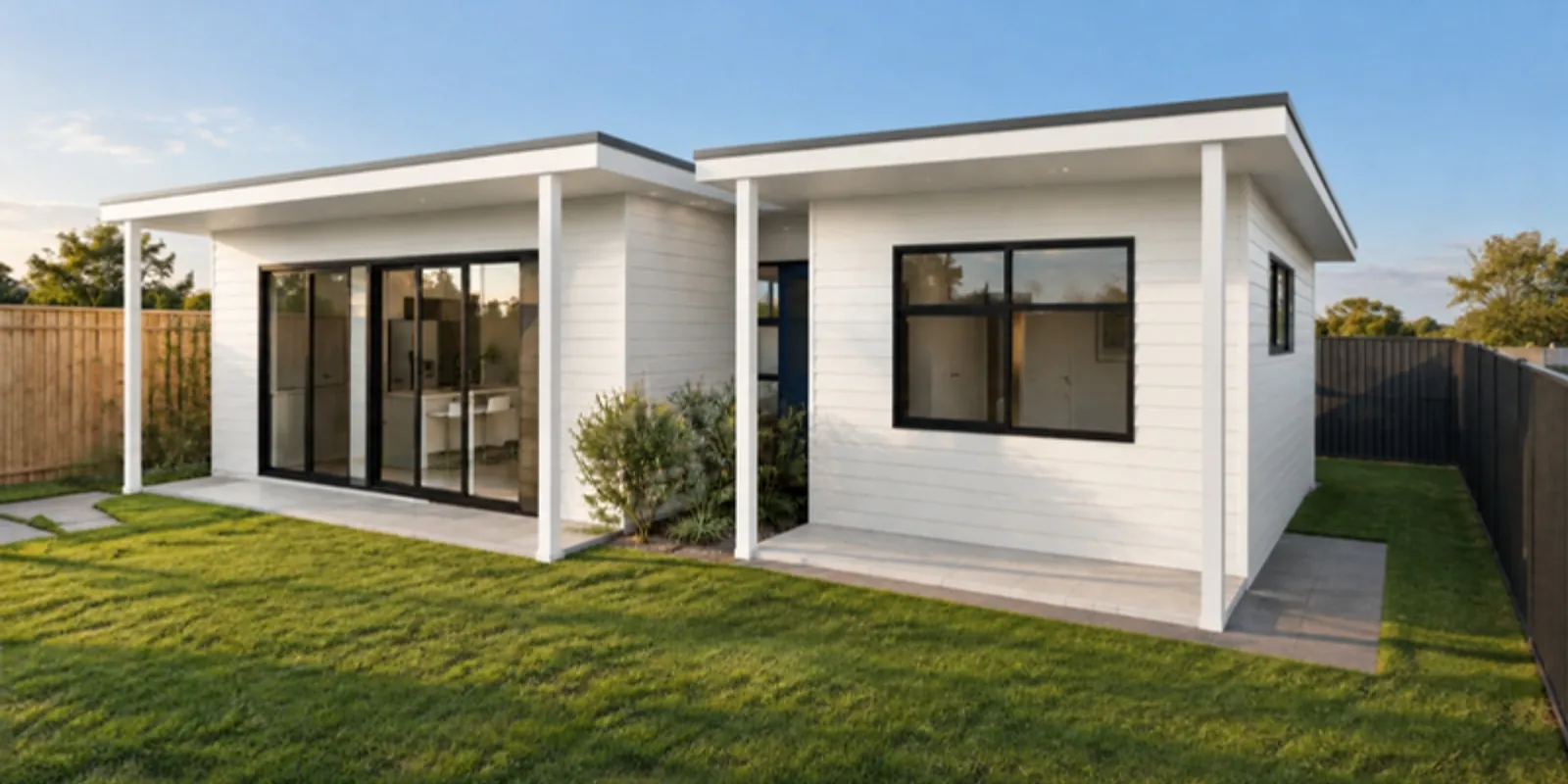 The Vera granny flat — Hamptons facade treatment