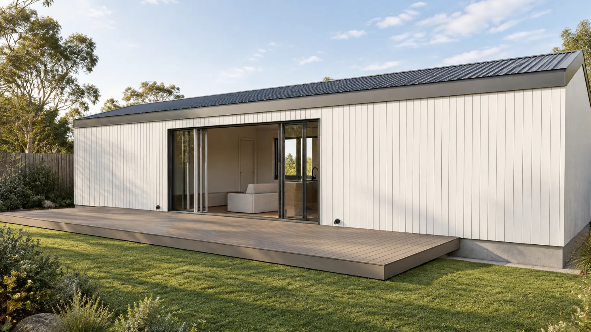 The Ginny granny flat — two bedroom suites, one either end