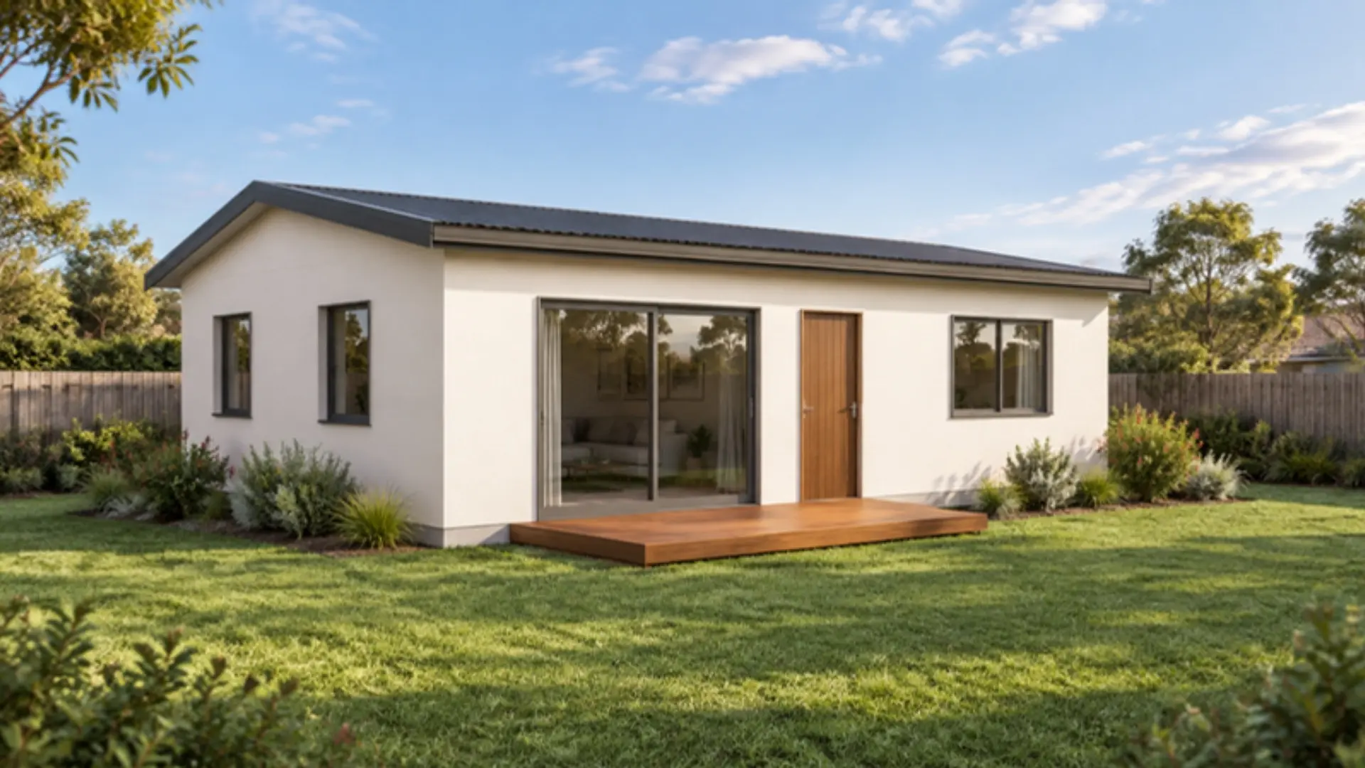 The Gabby granny flat — two bedrooms in gablok insulated block — with gablok australia